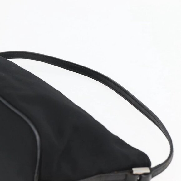 GUCCI Accessory Pouch Nylon Black Silver 039 1103 Auth ti3444 - Picture 9 of 16